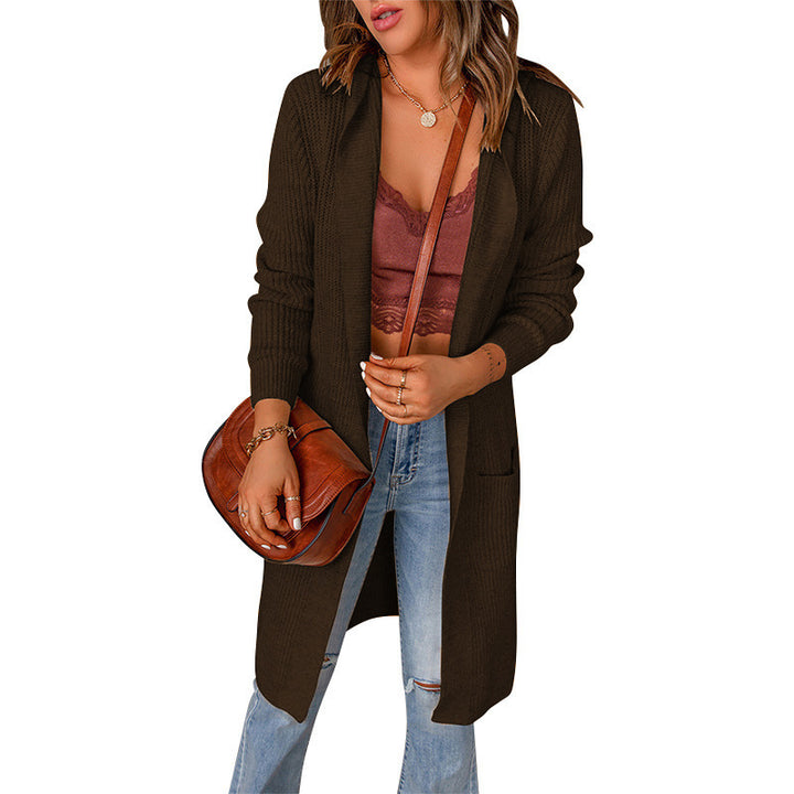 H&F Knitted Hoodie Cardigan c
