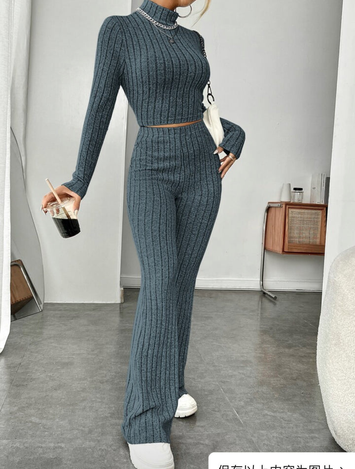 H&F Turtleneck Trouser Suit c