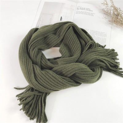 H&F Tassel Wool Scarf c