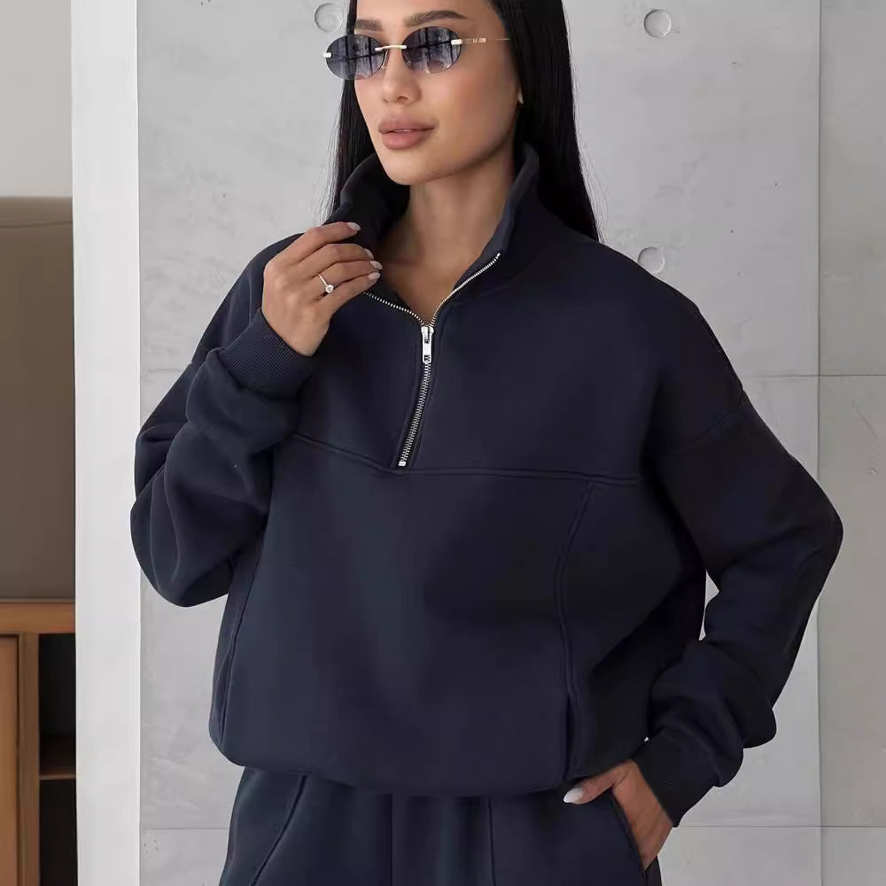 H&F Contrast Tracksuit Set c