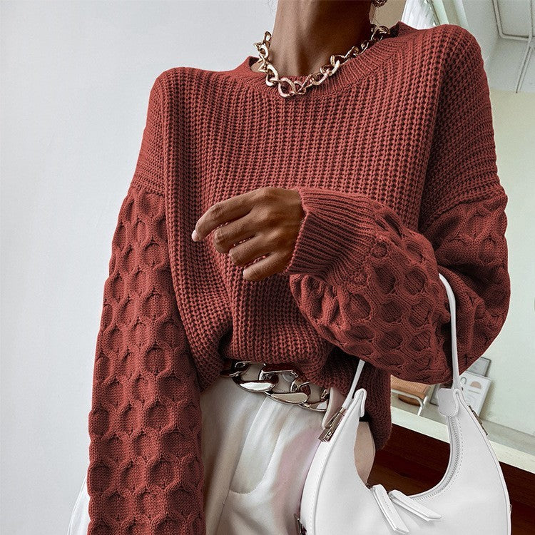 H&F Pullover Knit Sweater c