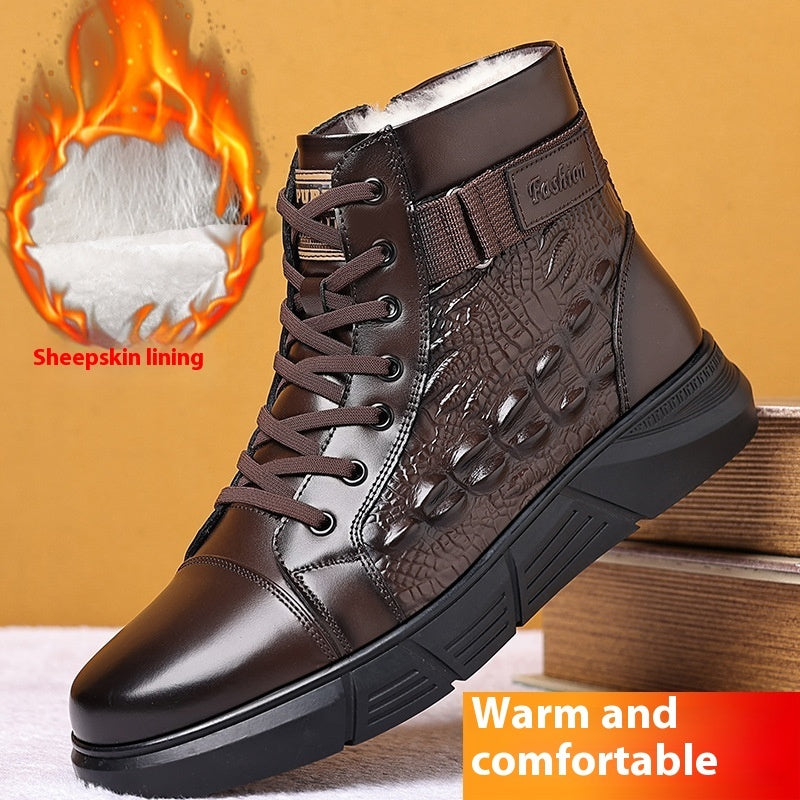 H&F Fur Warm Snow Boots c