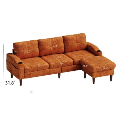 H&F Comfy Storage Sofa c