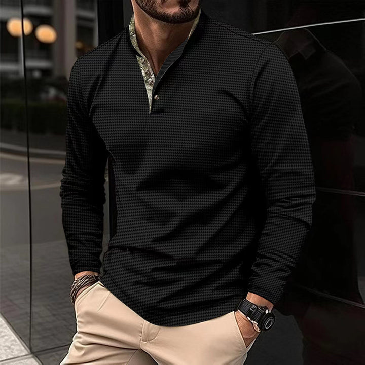 H&F Double Layer Waffle Polo c