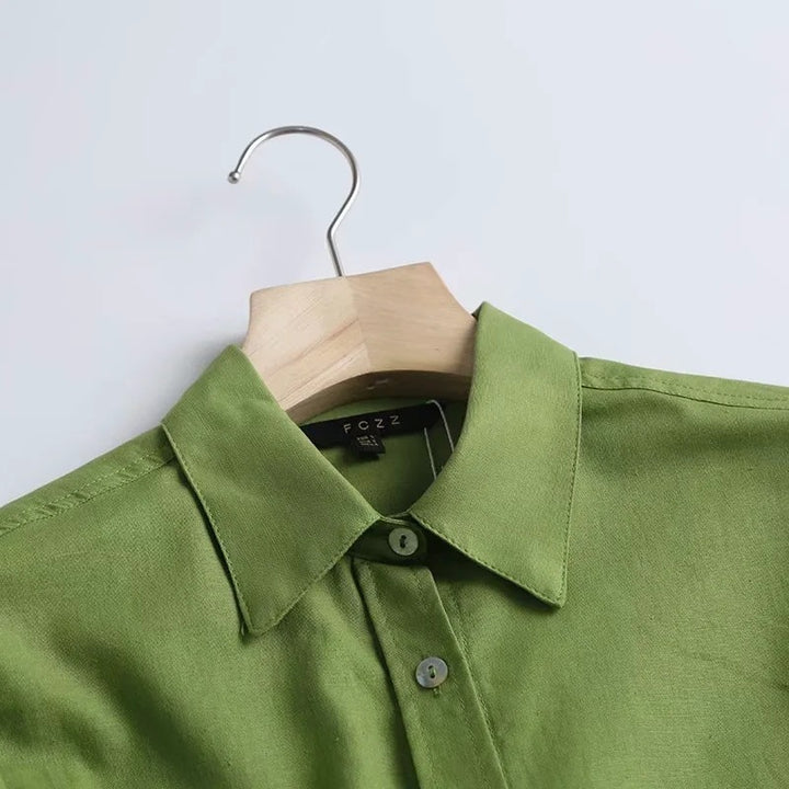 H&F Lapel Casual Shirt c