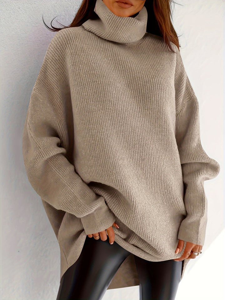 Oversized Turtleneck Sweater