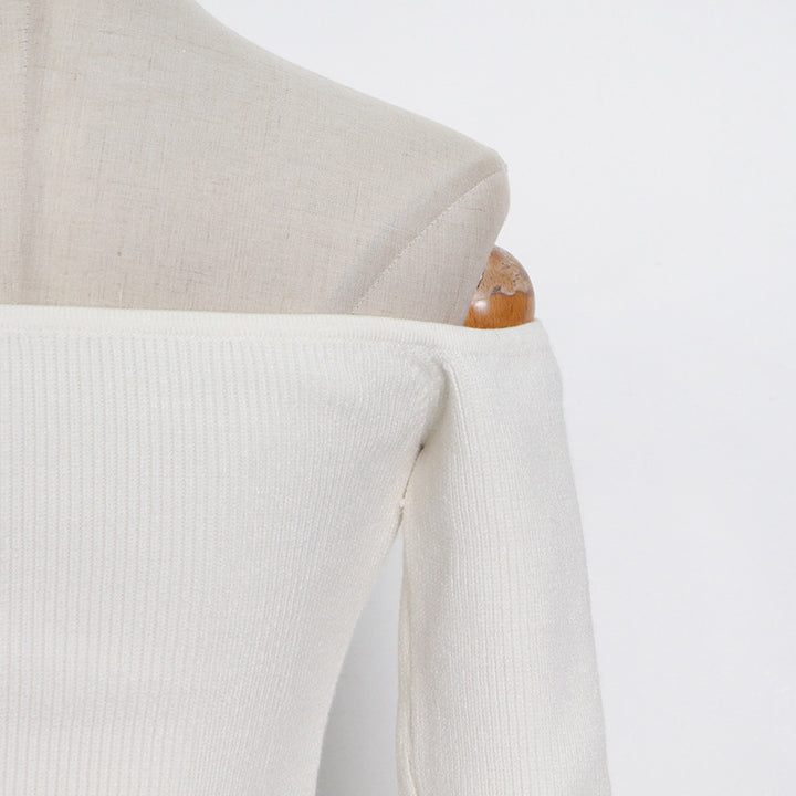 H&F Off Shoulder Sweater c