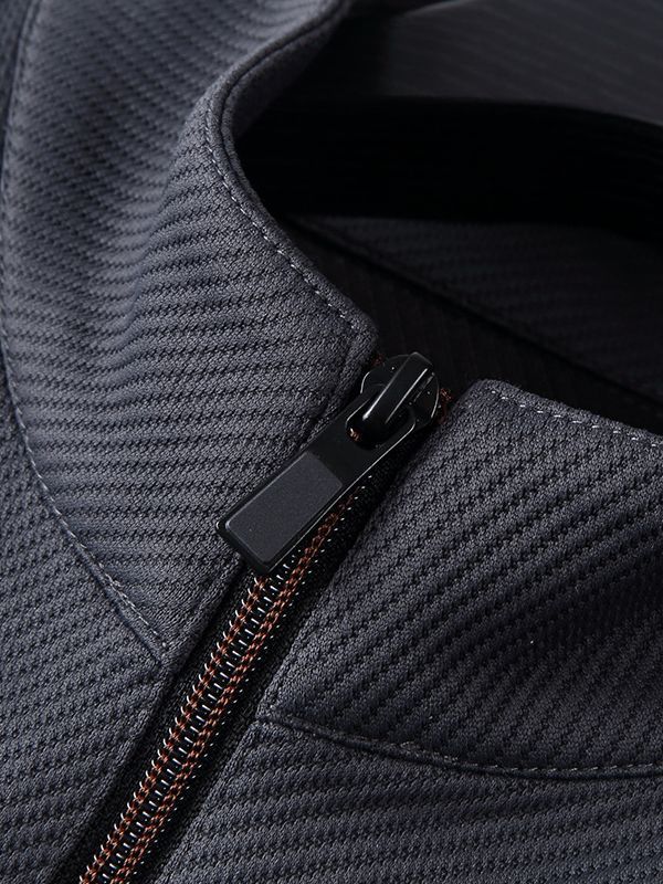 H&F Casual Zip Collar Set c