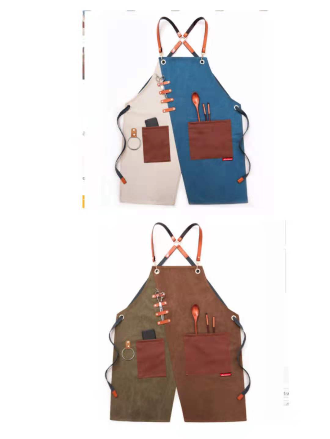 Denim Apron Work Clothes