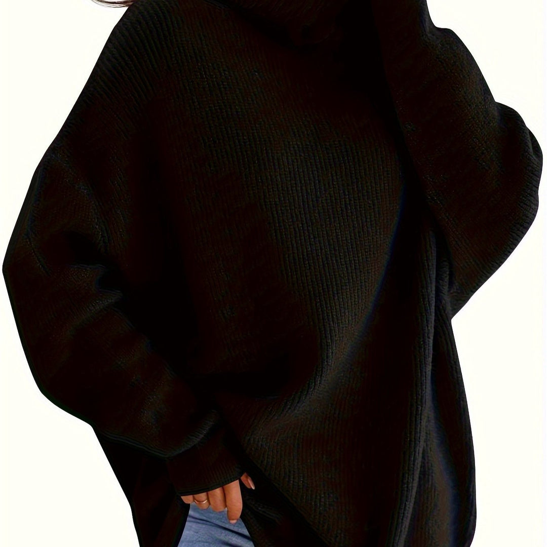 Oversized Turtleneck Sweater