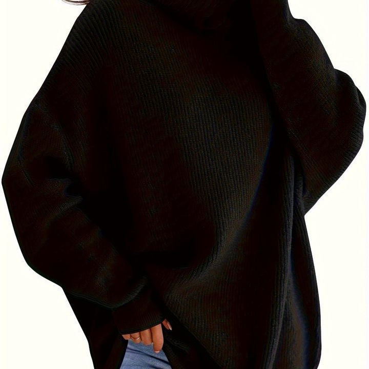 Oversized Turtleneck Sweater