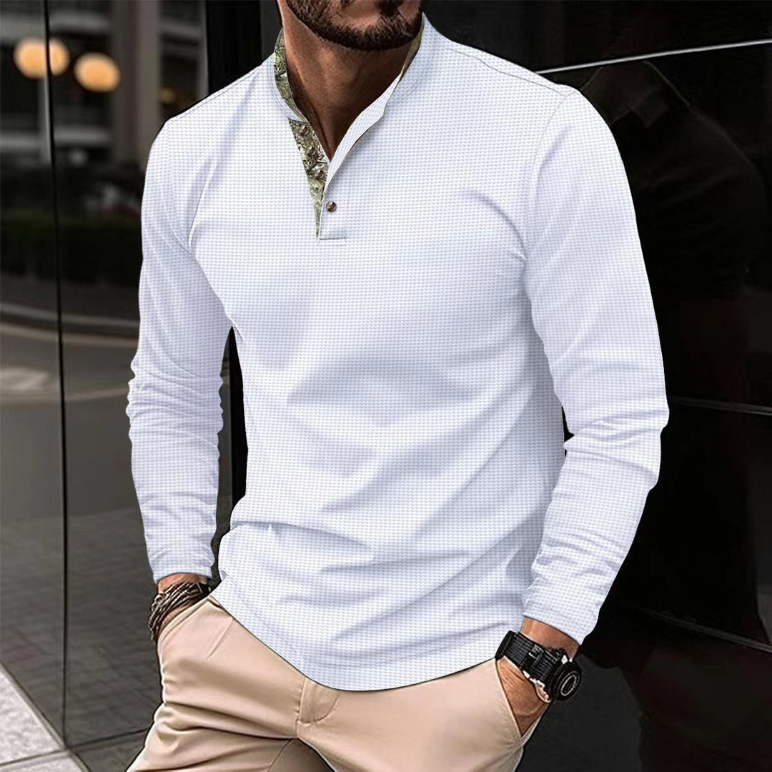 H&F Double Layer Waffle Polo c