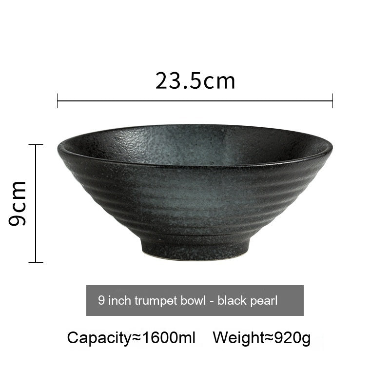 Spice-Dusted Ramen Ceramic Bowl