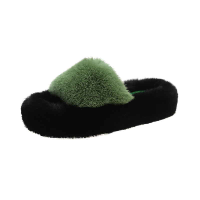 H&F Platform Fashion Slippers c