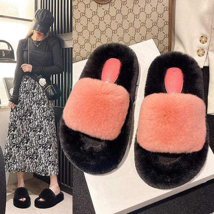 H&F Platform Fashion Slippers c