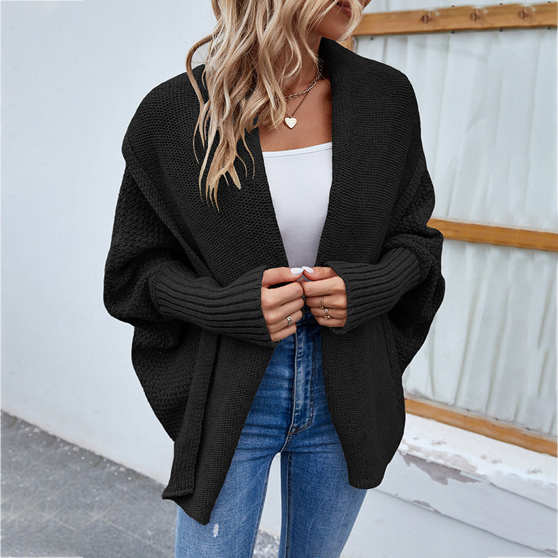 H&F Bat Lapel Cardigan c