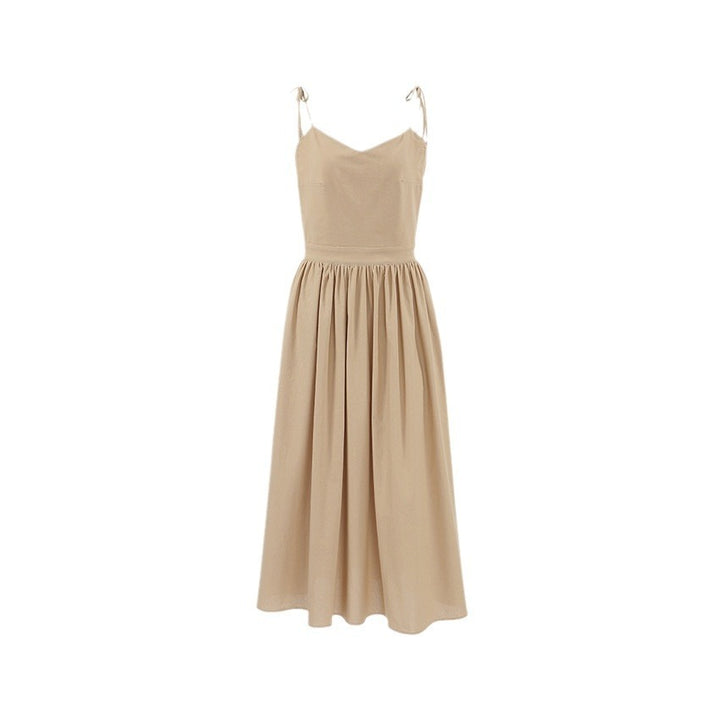 H&F Linen Strap Dress c