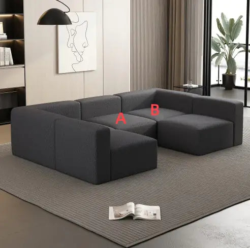 H&F Modular Sectional Sofa c
